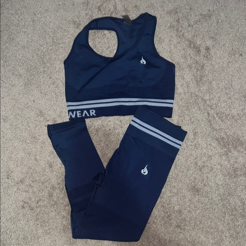 Ryderwear Navy Blue Activewear Set